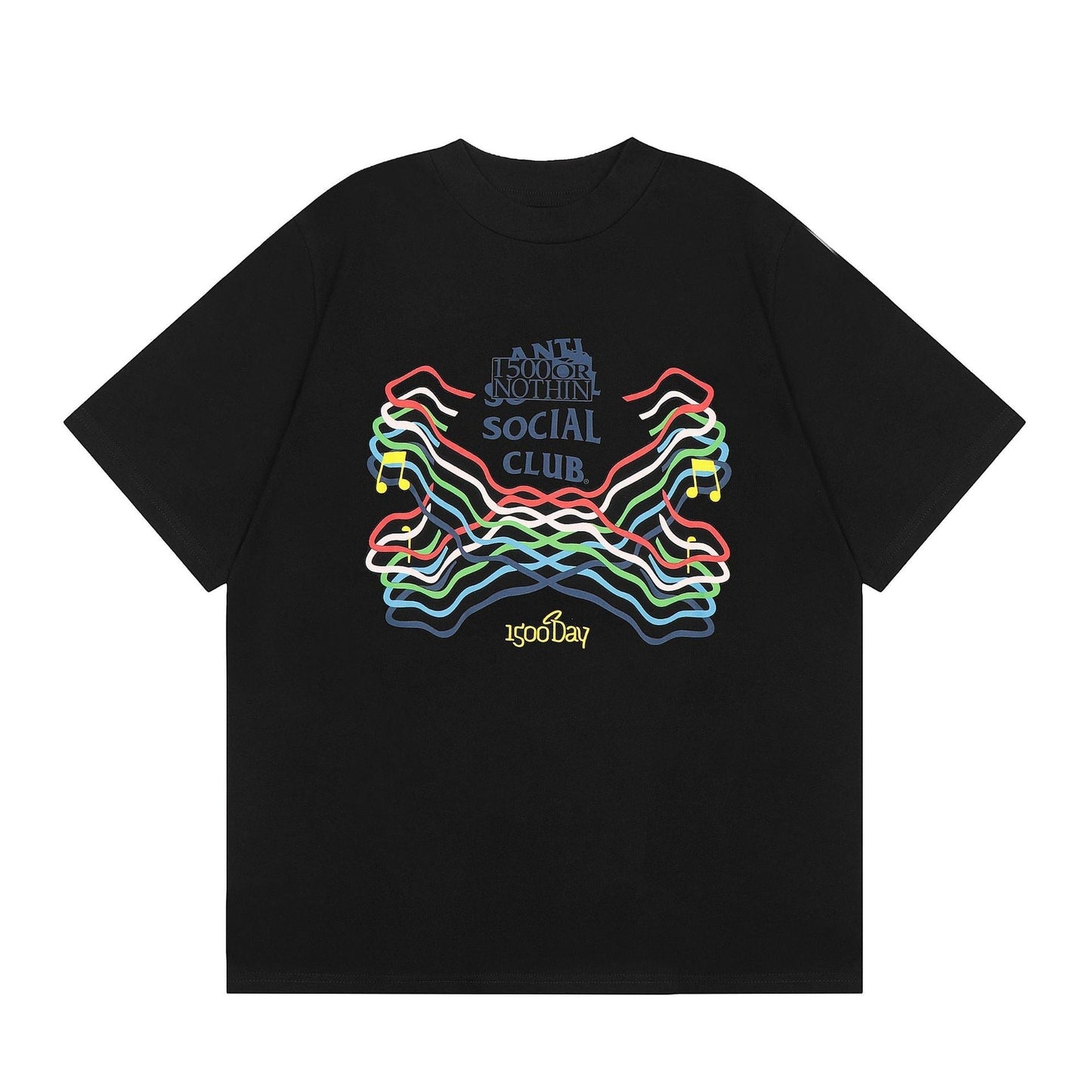 ANTI SOCIAL CLUB T-Shirt Print Casual
