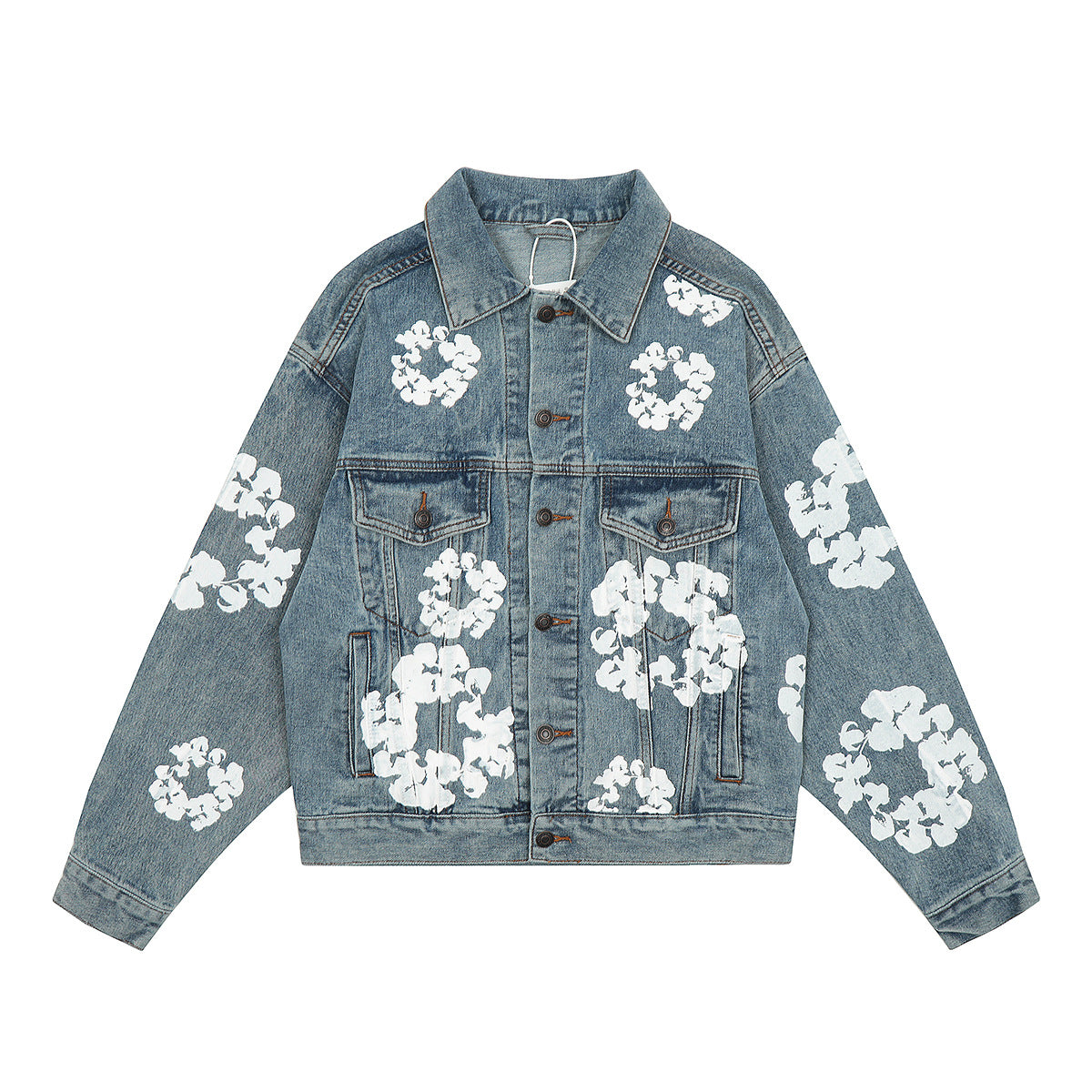 Unisex Denim Jacket Saint Michael Denim Kanye Vintage Jacket