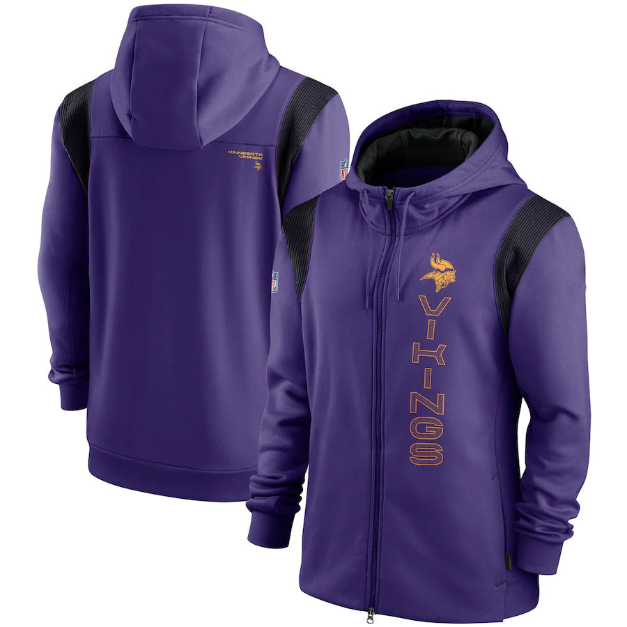 NFL Hoodie NFL Football Jacket Men's Cardigan Zip Hoodie
