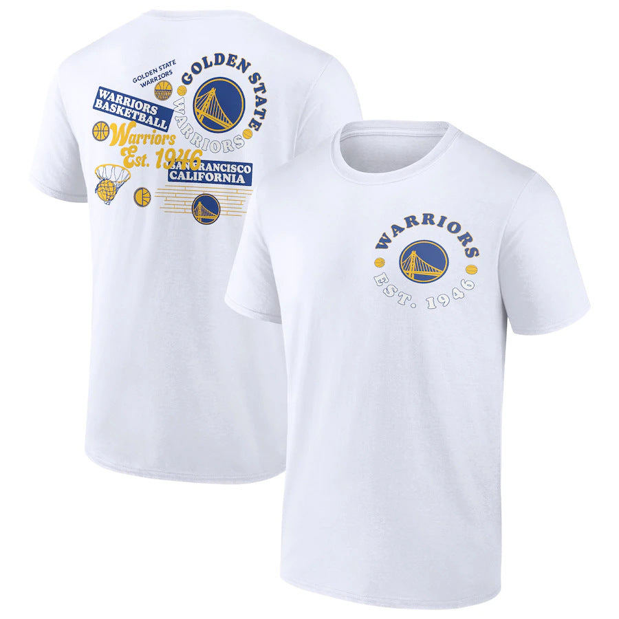 NBA T-Shirts NBAT Shirt Warriors Curry Thomson Green Basketball Jacket Short Sleeve
