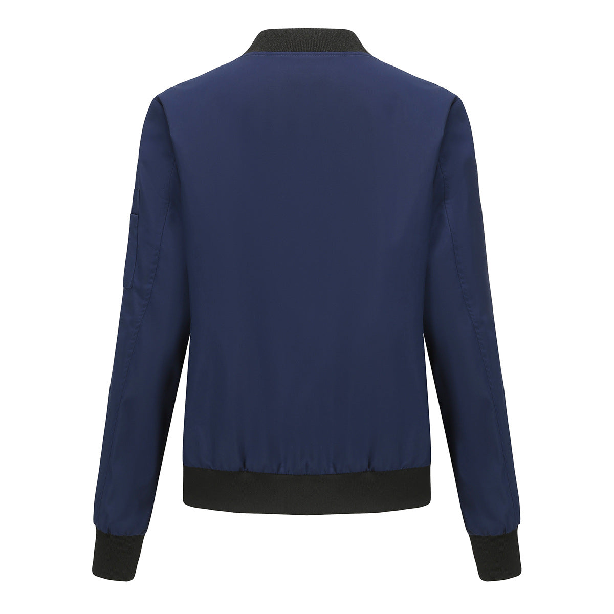 Women's Trench Coat Spring and Autumn Thin Flight Jacket Women's Casual Long Sleeve Coat Women's Loose Lapel Baseball Uniform