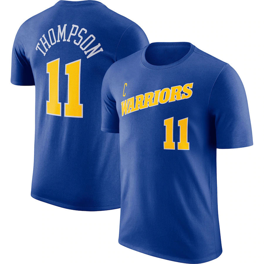 NBA T-Shirts NBAT Shirt Warriors Curry Thomson Green Basketball Jacket Short Sleeve