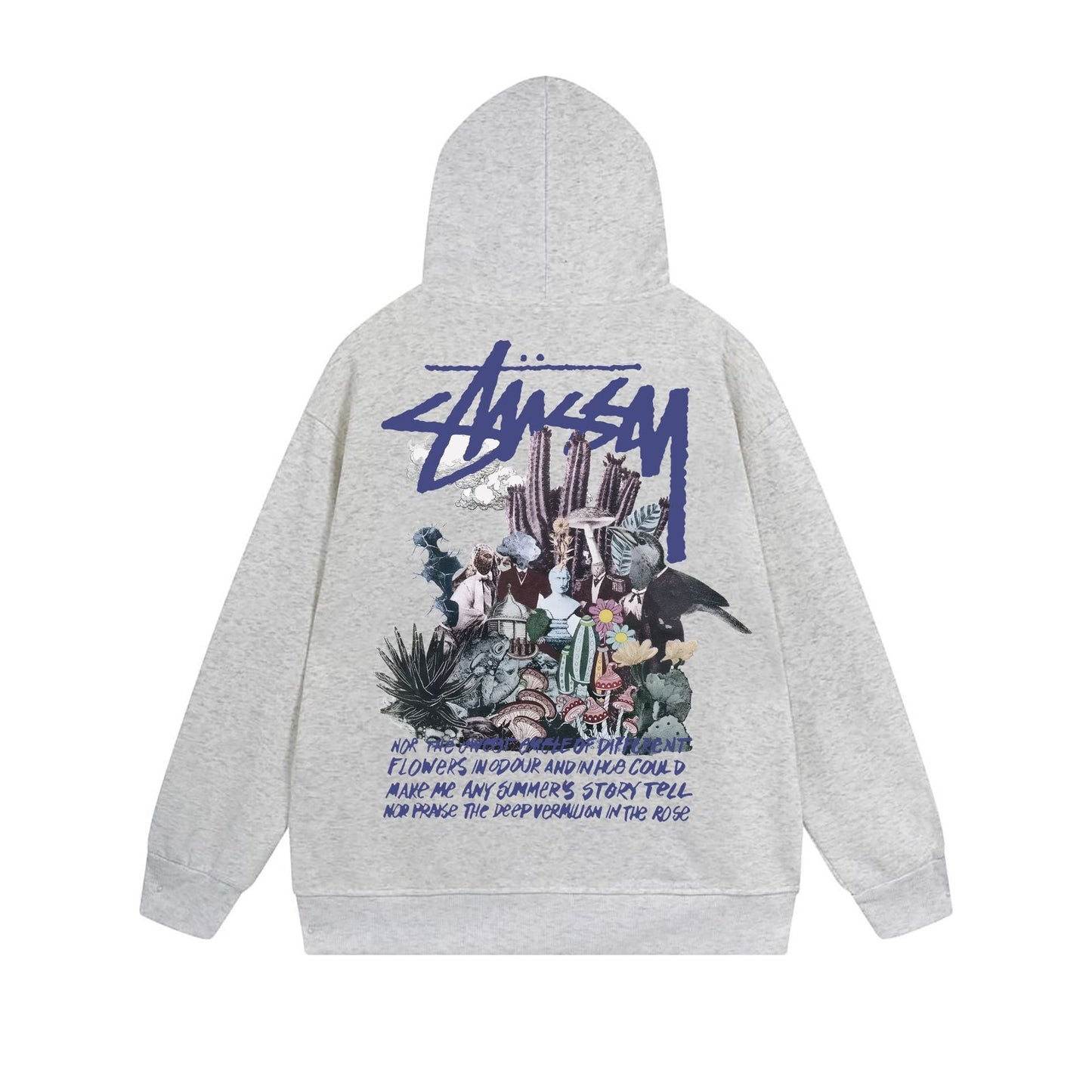 Stussy Hoodie Zip Cardigan Hooded Sweater