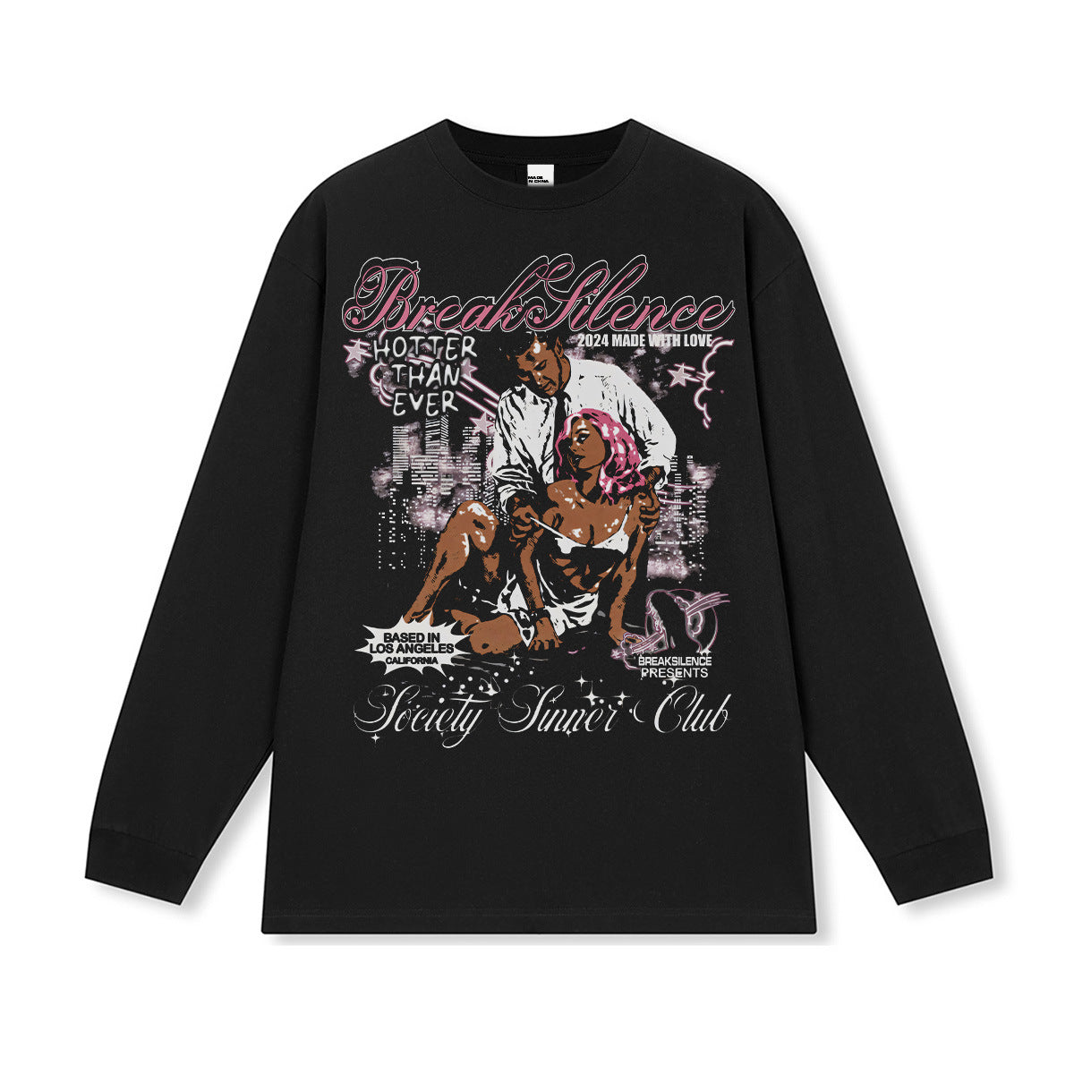 Vintage T-shirts American Vintage Print Short Sleeve T-Shirt Autumn