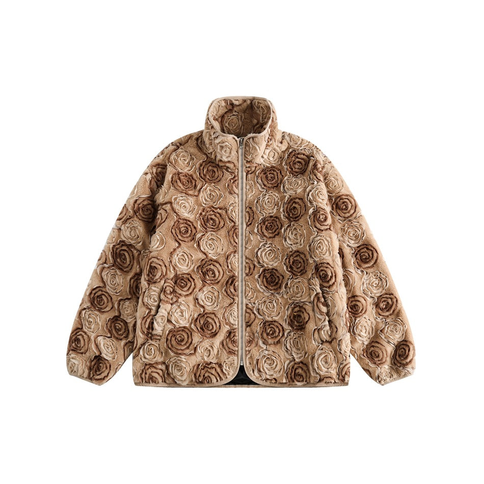 Unisex Coat Winter Plush Warm Coat