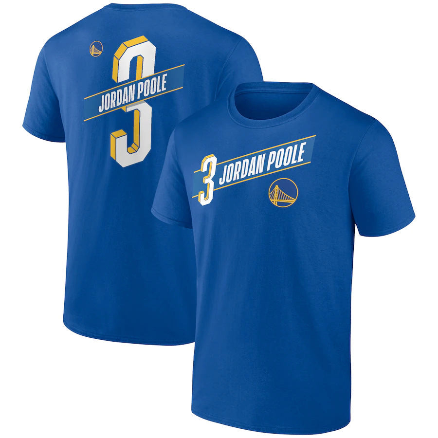 NBA T-Shirts NBAT Shirt Warriors Curry Thomson Green Basketball Jacket Short Sleeve