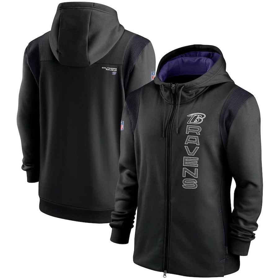 NFL Hoodie NFL Football Jacket Men's Cardigan Zip Hoodie