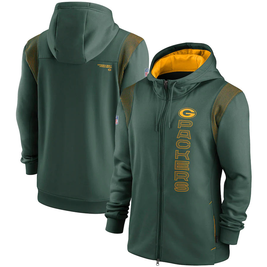 NFL Hoodie NFL Football Jacket Men's Cardigan Zip Hoodie