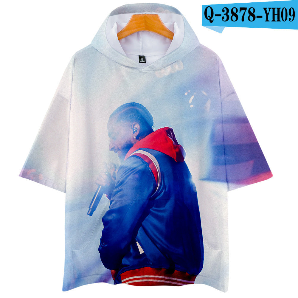 Nipsey Hussle T Shirts 3D Printed Hood T-shirt