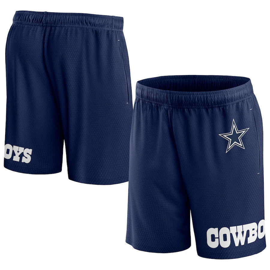 NFL Shorts Summer Beach Pants Mesh Sports Basketball Shorts Men's NFL