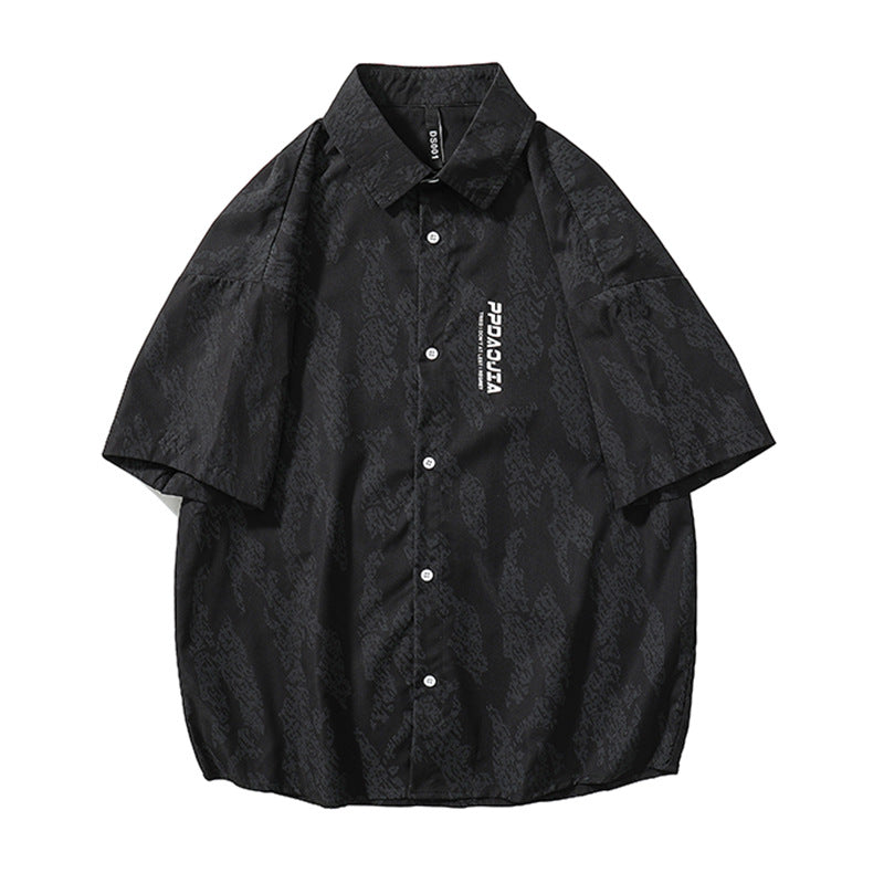 Men Shirts Summer Loose plus Size Casual