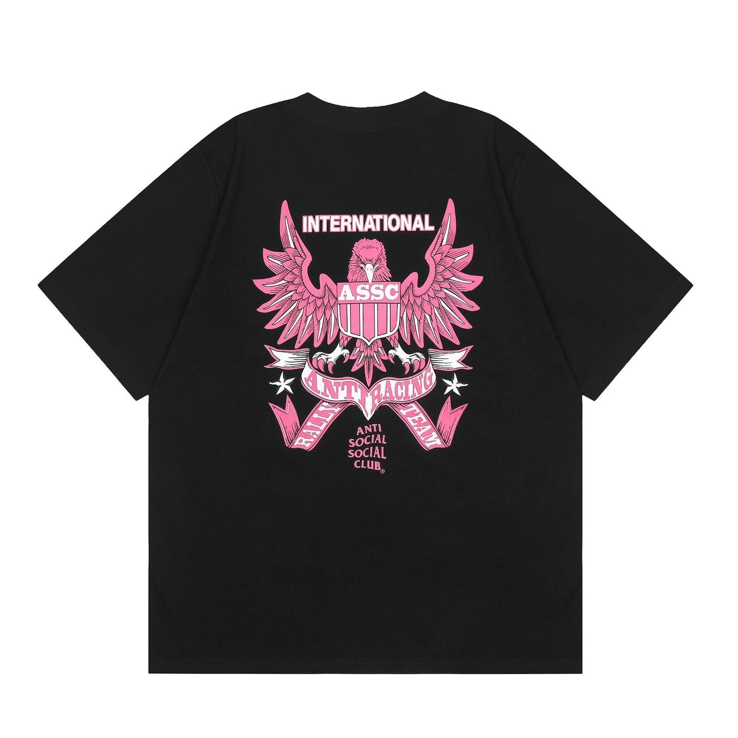 ANTI SOCIAL CLUB T-Shirt Letter Print Casual