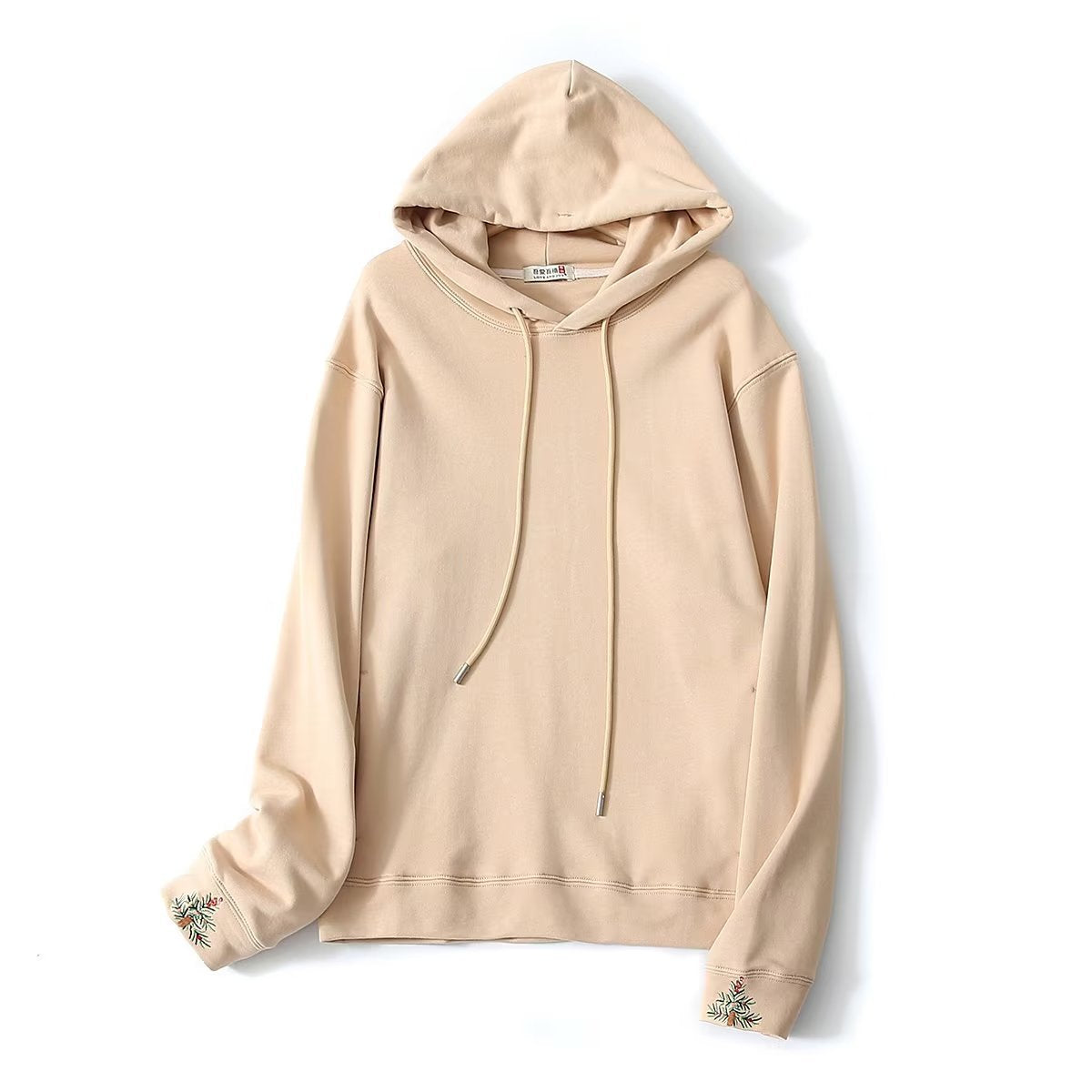 Women Hoodie Sweater Oversize Solid Color Simple