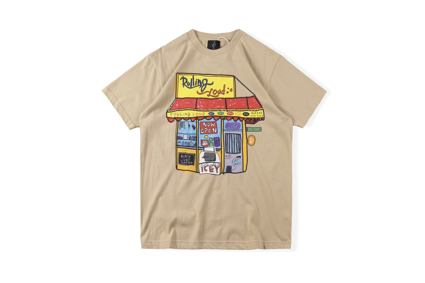 Cpfm T Shirt 21ss Printed Men and Women Couple Student T-shirt
