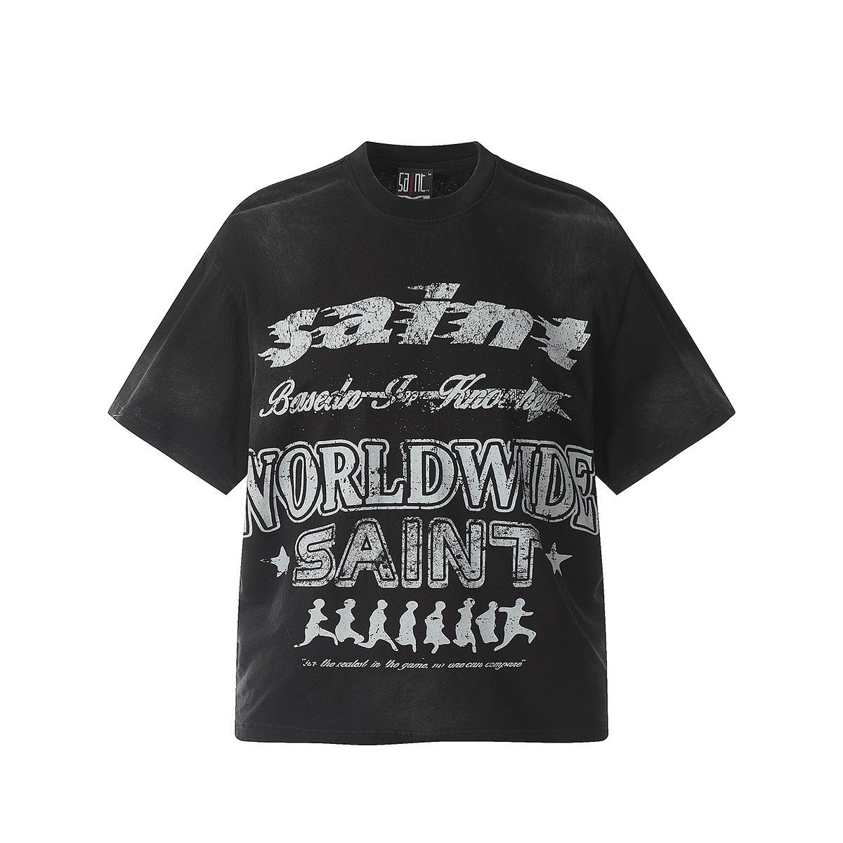 Unisex T-Shirts Saint Michael Fashion Loose Tee