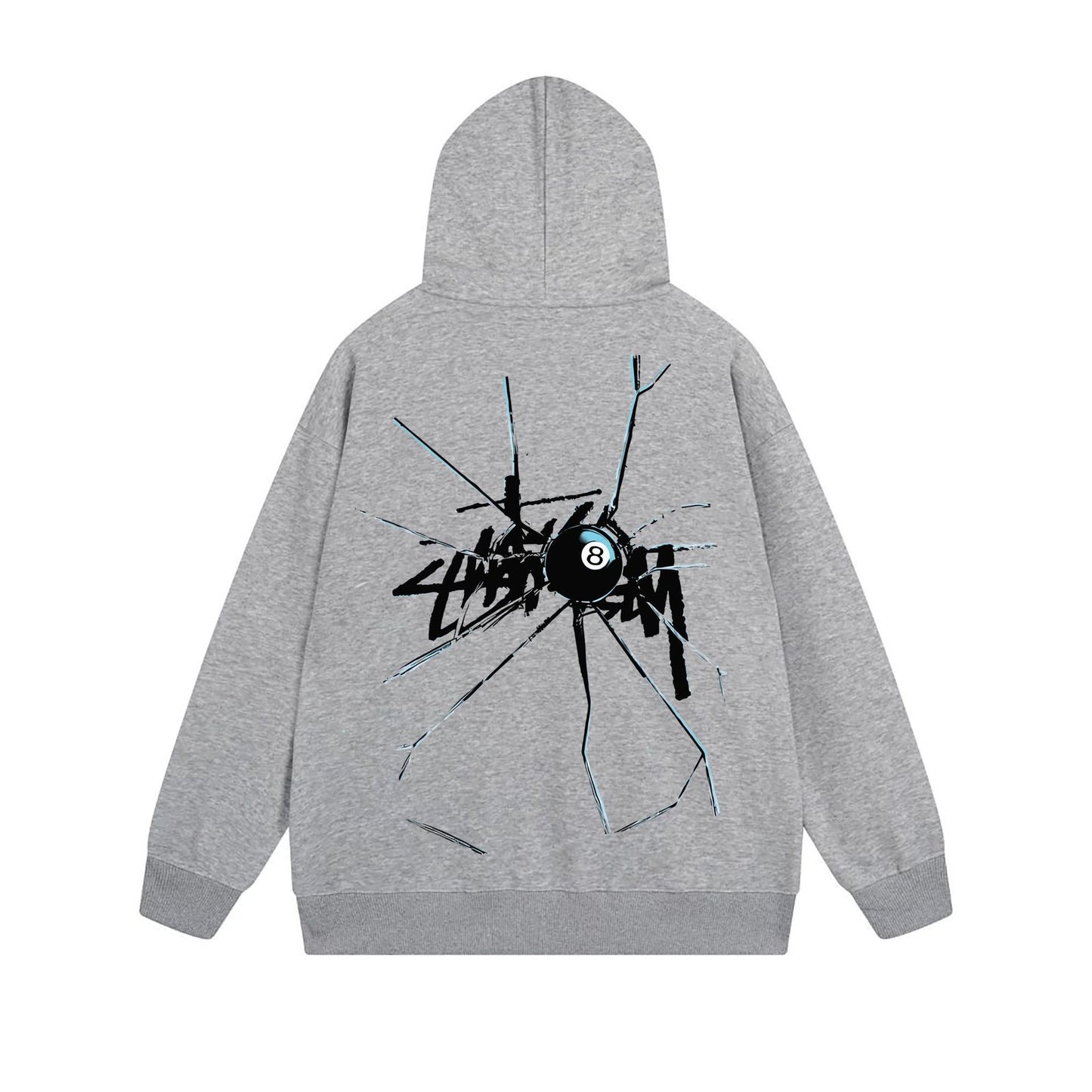 Stussy Hoodie Zip Cardigan Hooded Sweater
