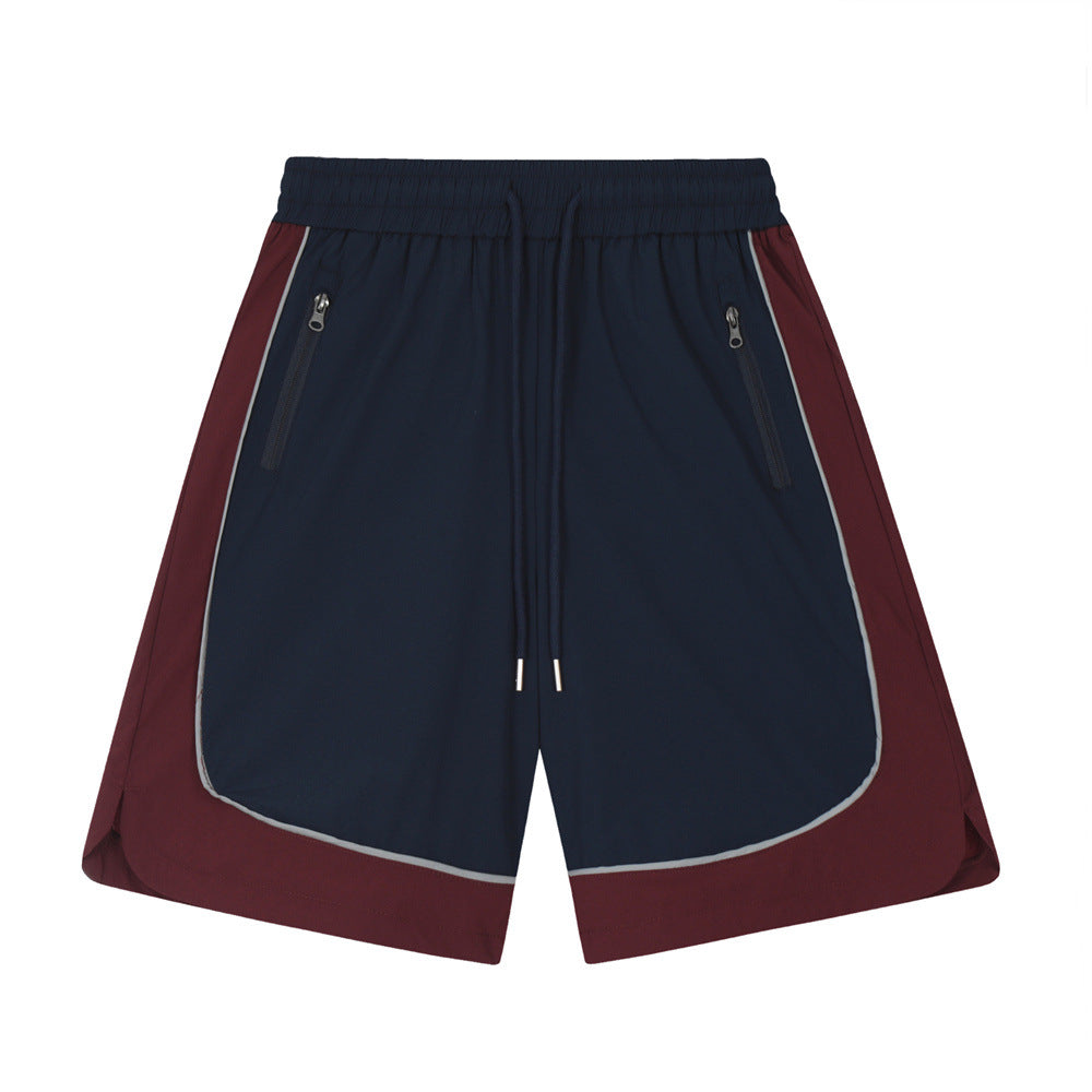 Men Shorts Summer Thin Quick-Dry Basketball Sports