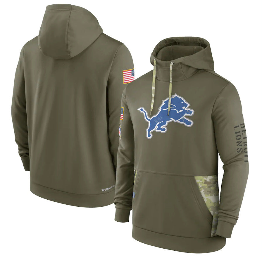 NFL Hoodie Sweater Men's NFL Football Suit Sports Hoodie Top