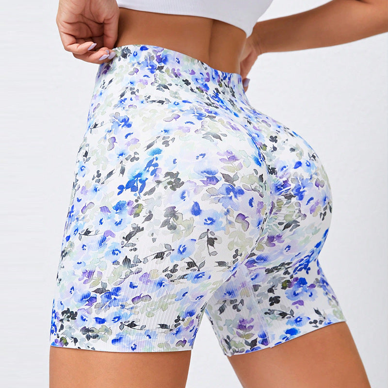 Women Yoga Sports Shorts Quick-Drying Slim Fit Sports Shorts