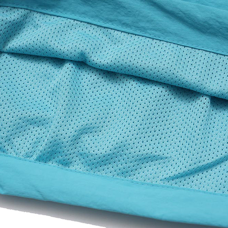 Men Shorts Sports Men Summer Thin Quick-Drying Double-Layer Mesh Lining