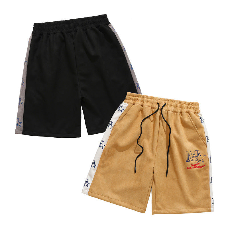 Men Shorts Casual Shorts Loose Wide Leg Sports Shorts