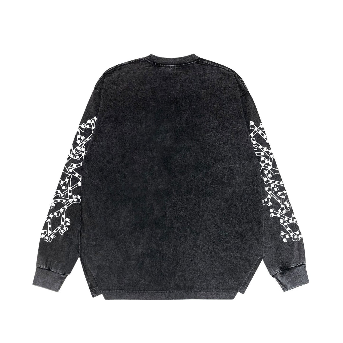 Amiri Long-Sleeve Shirt Personalized Printed Retro Long Sleeve T-shirt