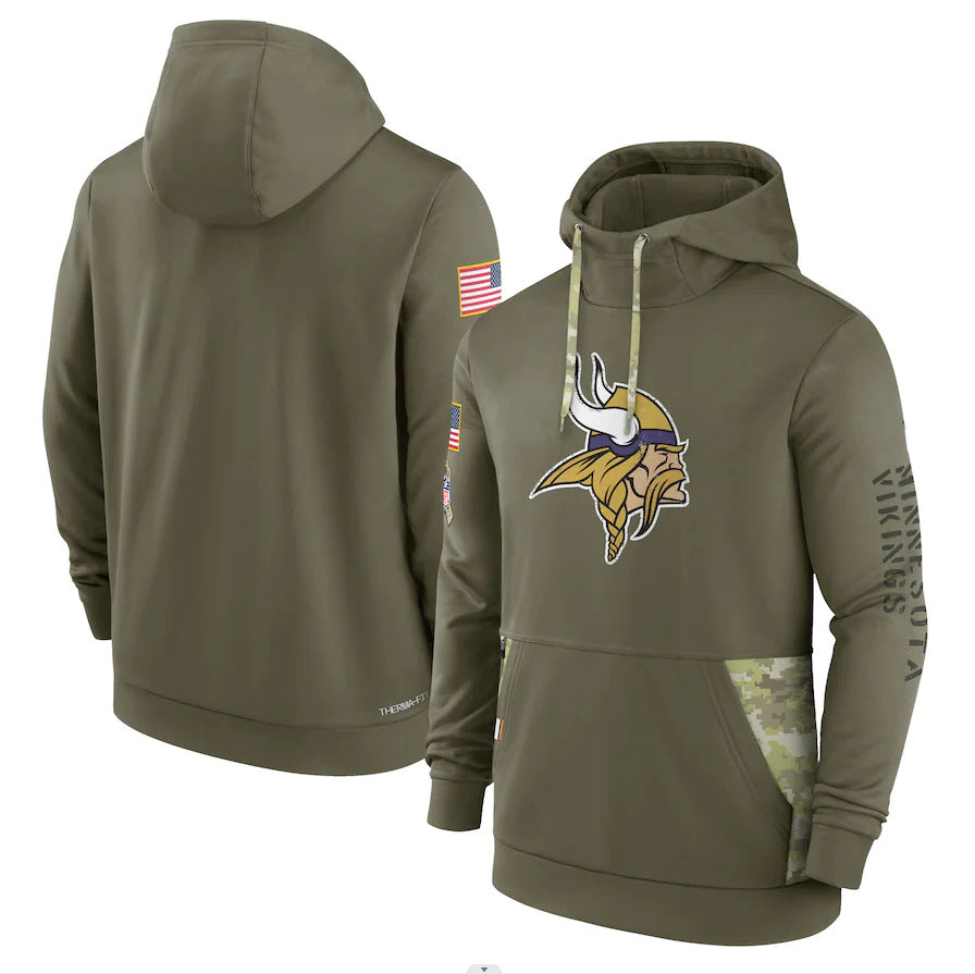 NFL Hoodie Sweater Men's NFL Football Suit Sports Hoodie Top