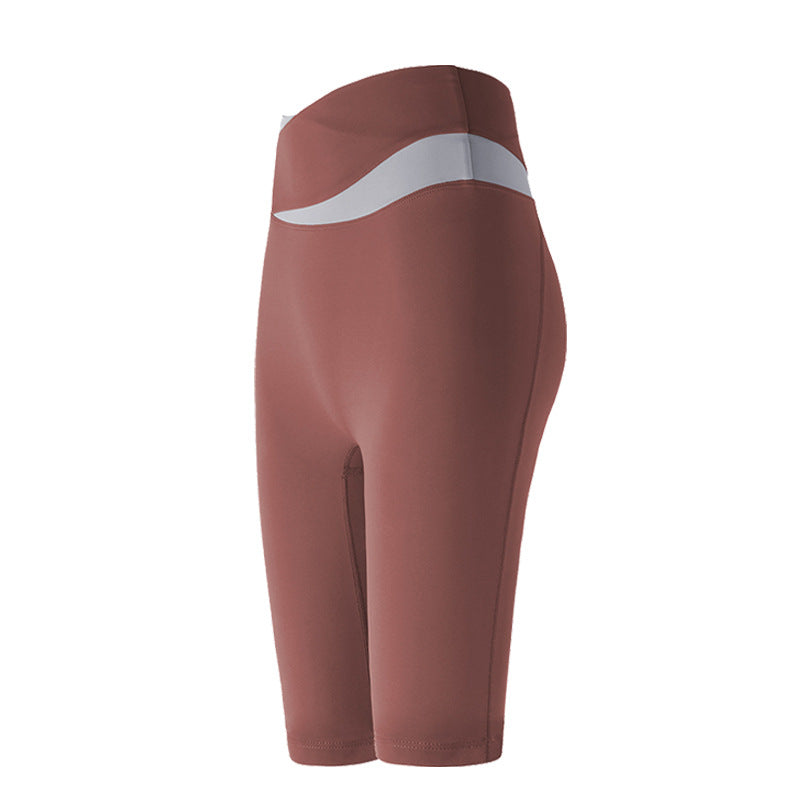 Women Yoga Sports Shorts Fitness Tight Stretch