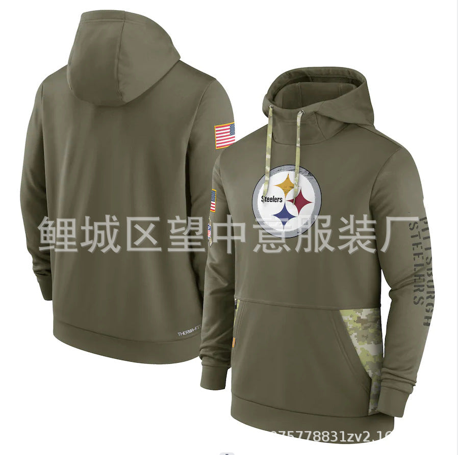 NFL Hoodie Sweater Men's NFL Football Suit Sports Hoodie Top