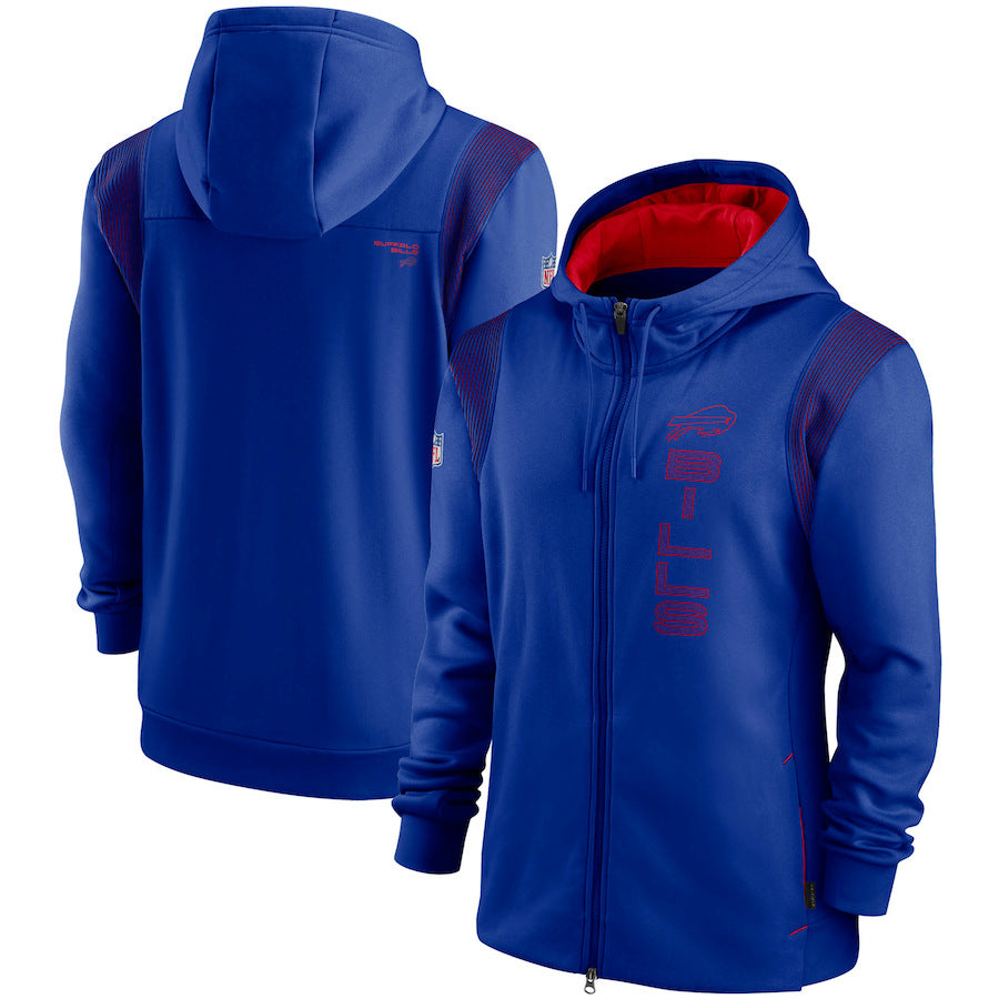 NFL Hoodie NFL Football Jacket Men's Cardigan Zip Hoodie
