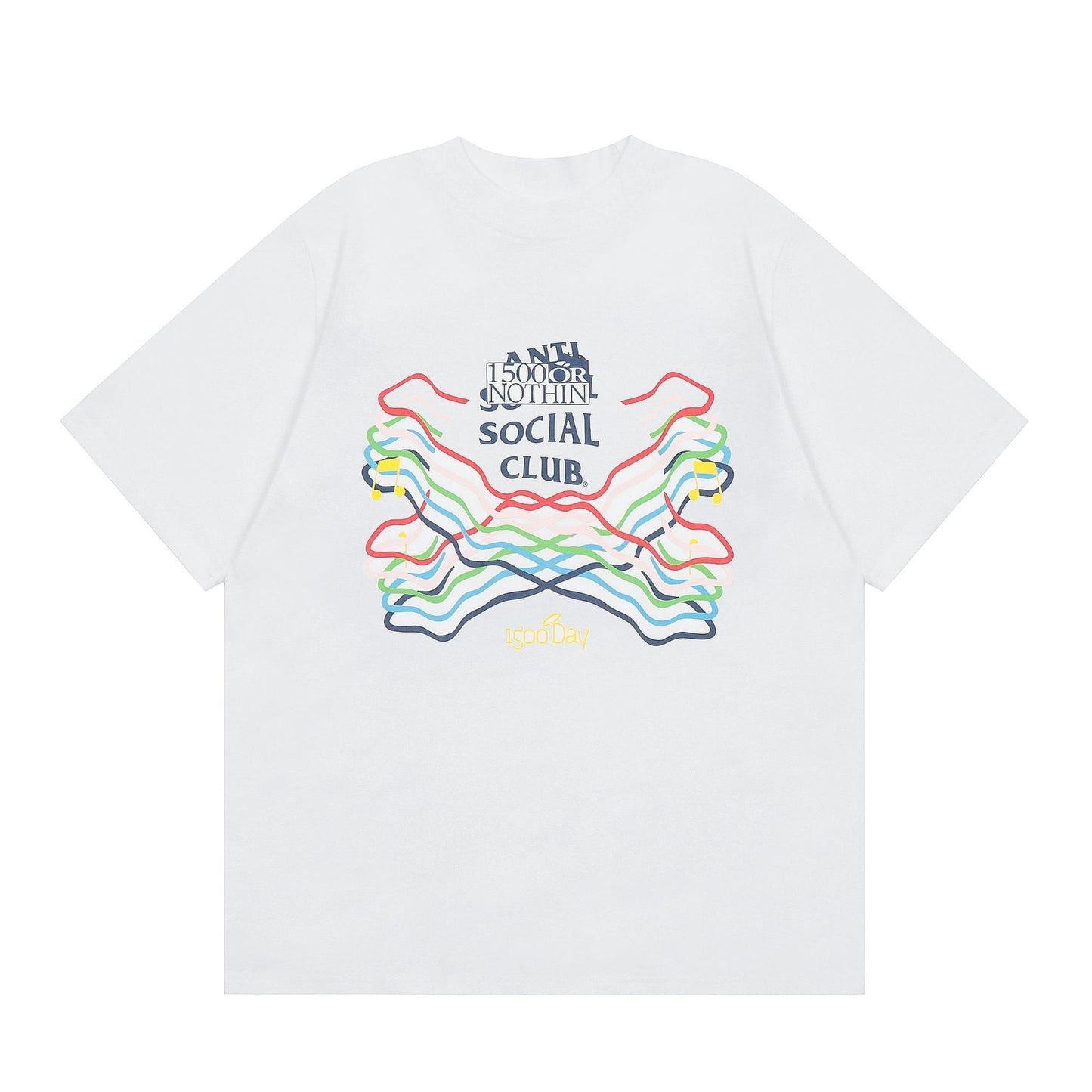 ANTI SOCIAL CLUB T-Shirt Print Casual
