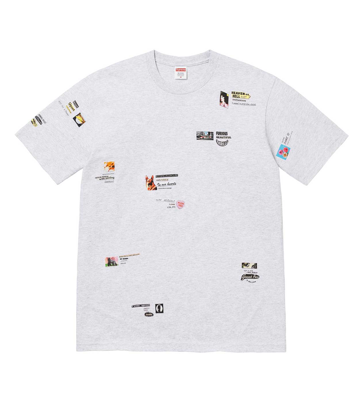 Supreme Upset Tee Grey