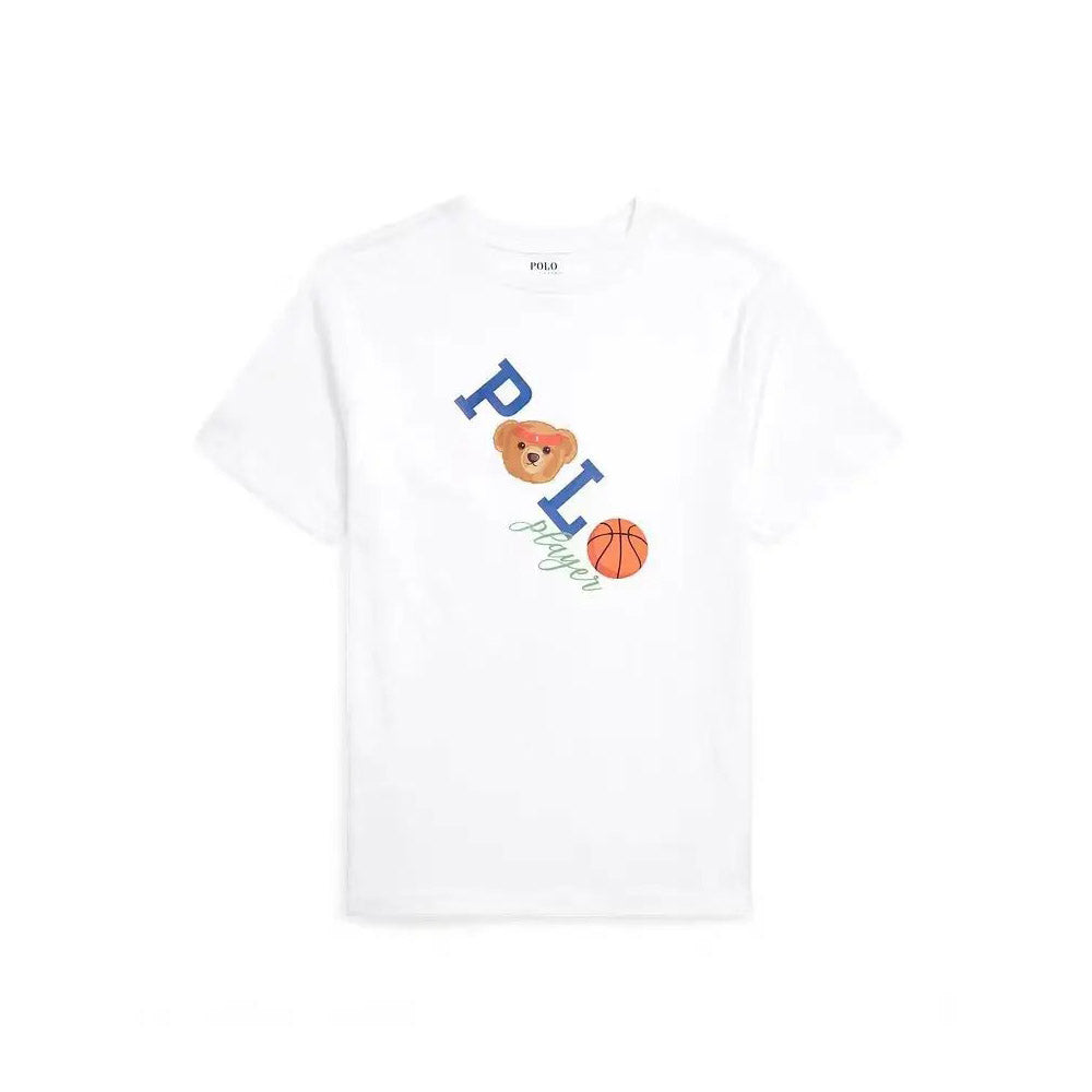 Summer Classic Polo Print Men's and Women's Short Sleeves Pu
