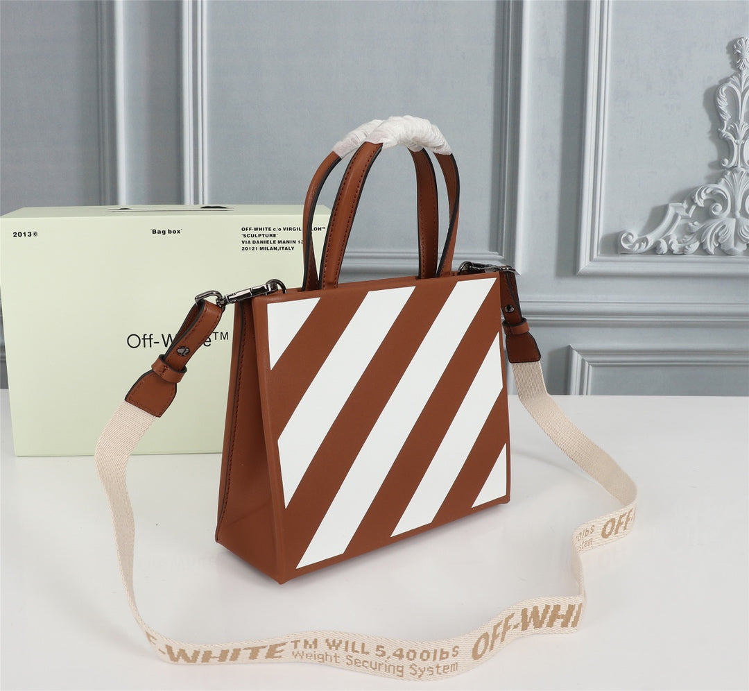 Off White Bag Casual Outdoor Convenient Tote Bag