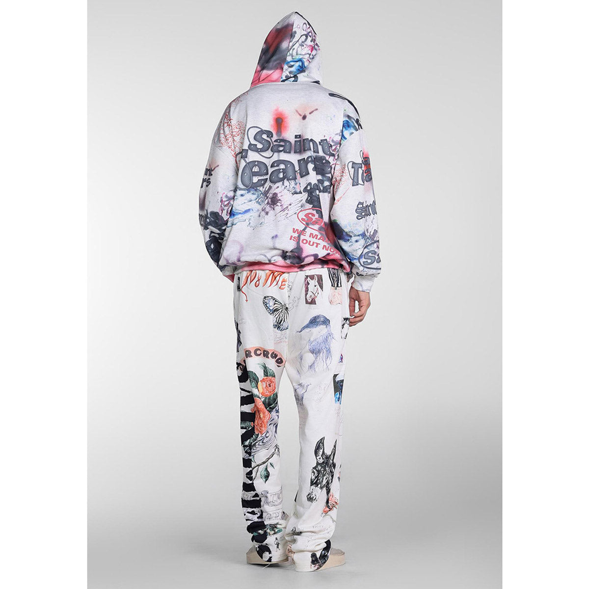 Unisex Hoodies Saint Michael Hip Hop Loose Hoodie