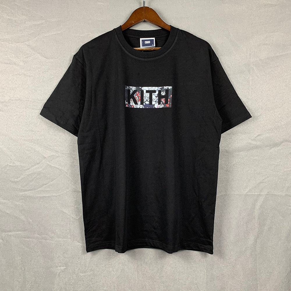 Kith T-Shirt Floral Classic Box Logo Tee