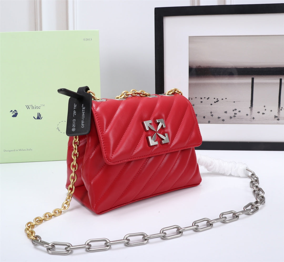 Off White Bag Casual Outdoor Convenient Tote Bag