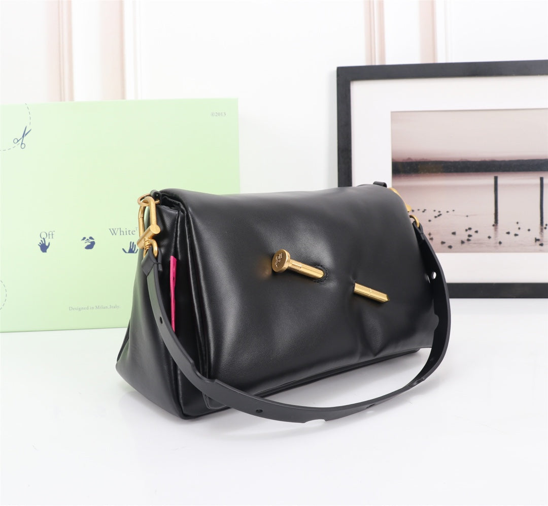 Off White Bag Casual Outdoor Convenient Tote Bag