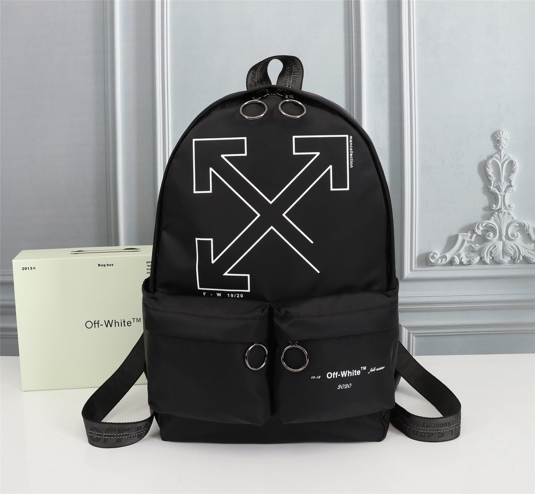 Off White Bag Casual Outdoor Convenient Tote Bag