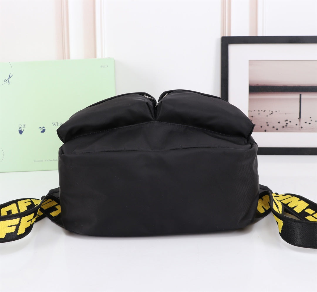 Off White Bag Casual Outdoor Convenient Tote Bag