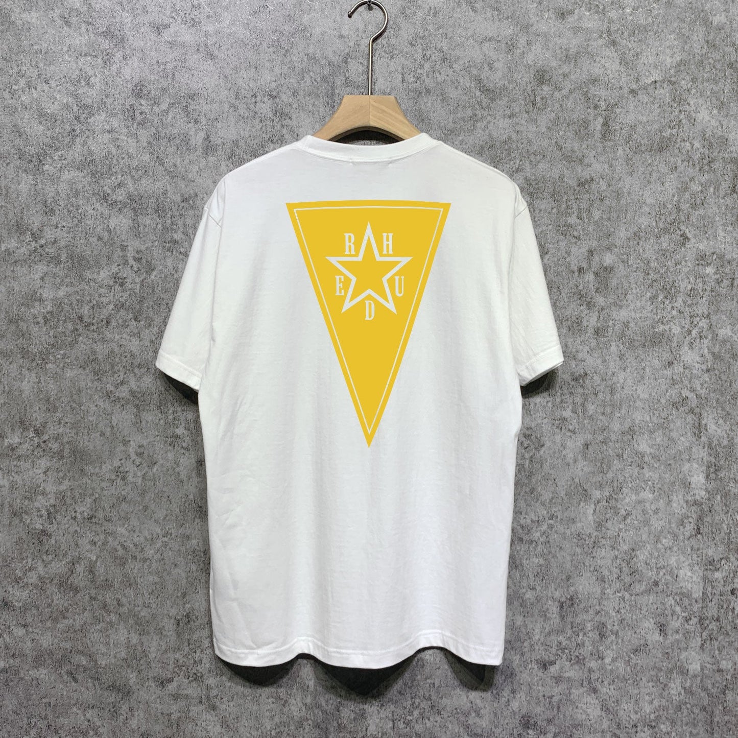 Rhude T Shirts Printed Trendy Pure Cotton