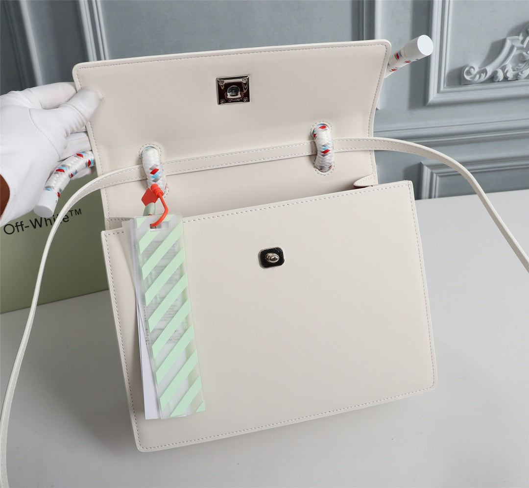 Off White Bag Casual Outdoor Convenient Tote Bag