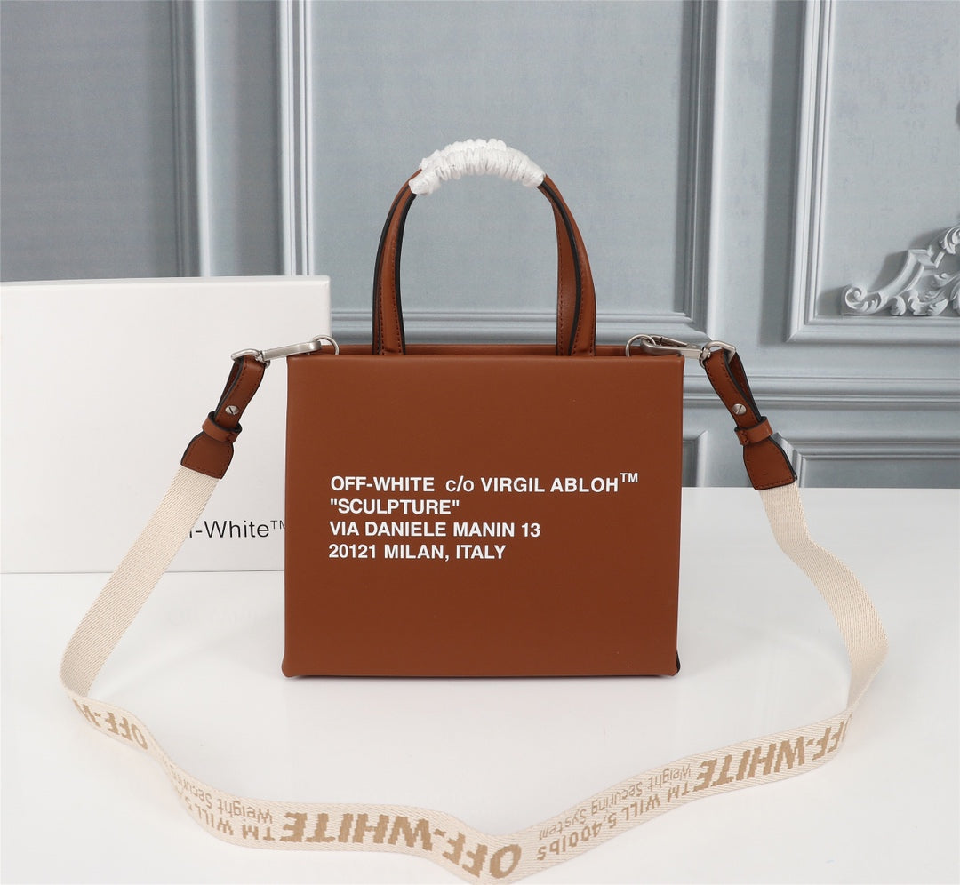 Off White Bag Casual Outdoor Convenient Tote Bag