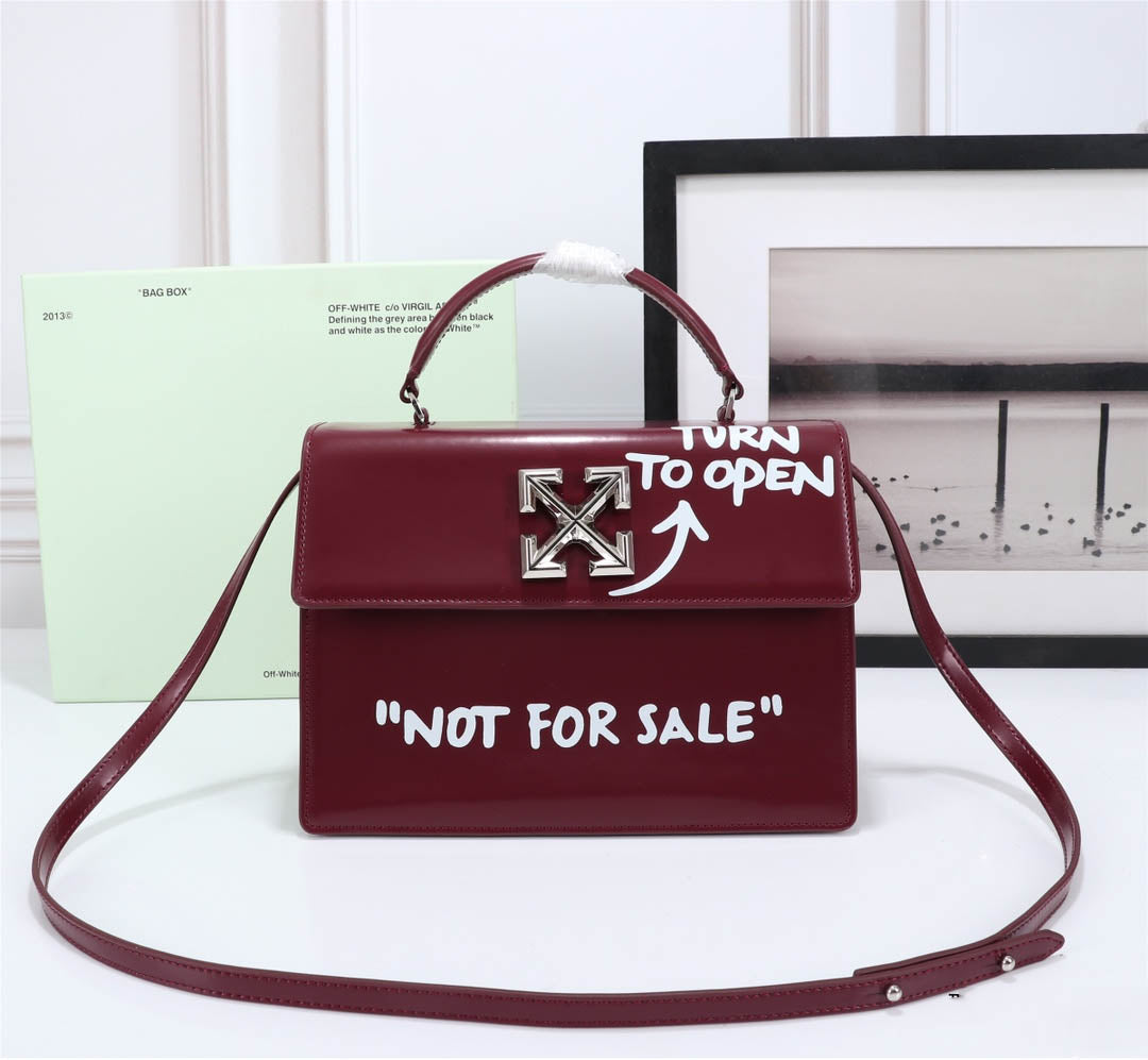 Off White Bag Casual Outdoor Convenient Tote Bag