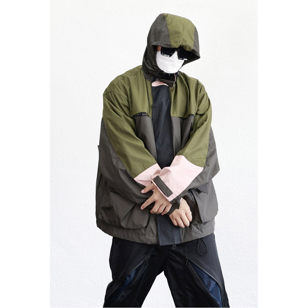 Unisex Coated Grailz Loose Jacket