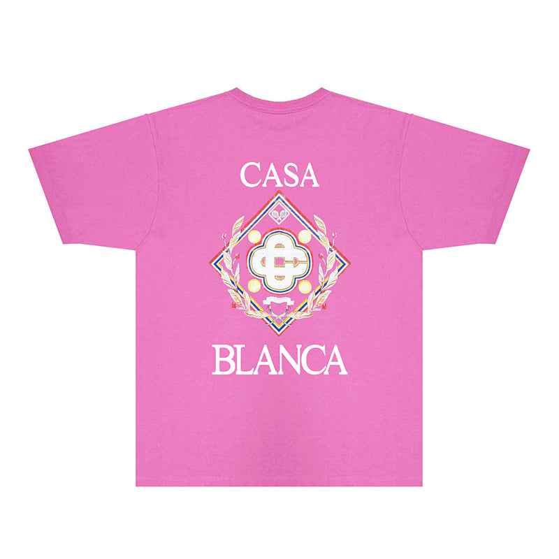 Casablanca T Shirts Fashion Print Street