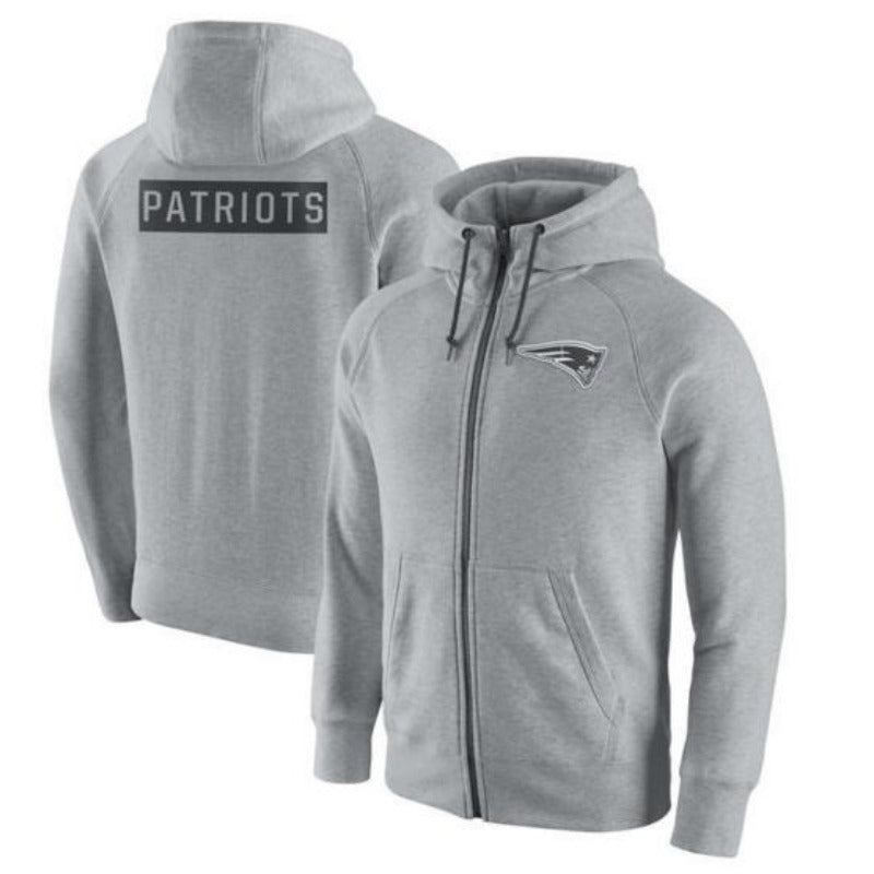 NFL Hoodie Cardigan Zip Hooded Sweater Men's Sports NFL Football