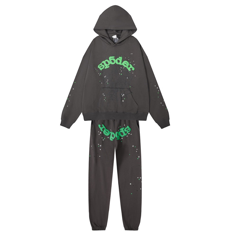 Sp5der Hoodie & Sweatpants 2 Piece Set