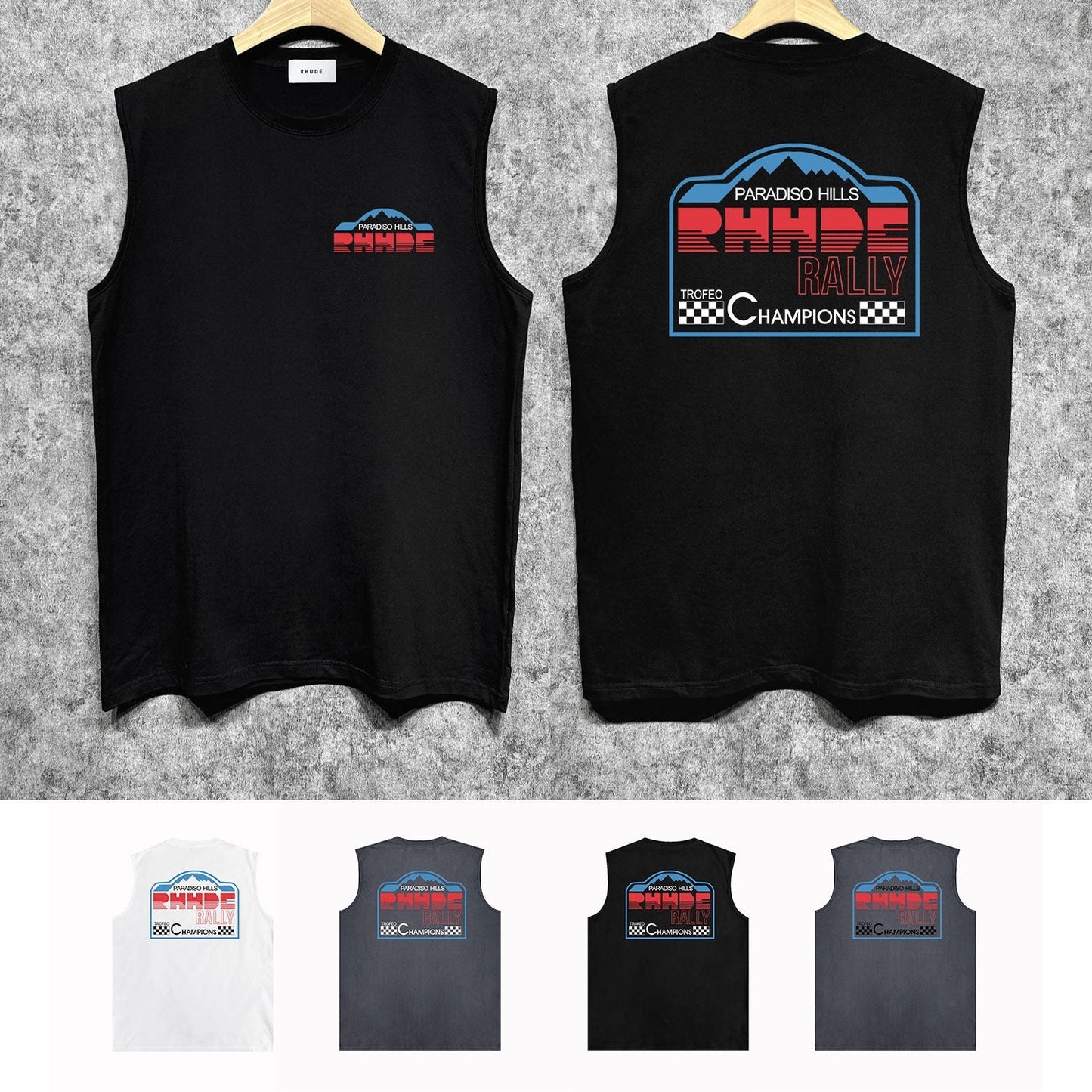 Rhude Tank T Shirts