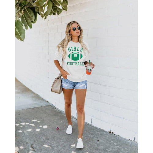 Girls Football Sweatshirt Game Day: Women Football S